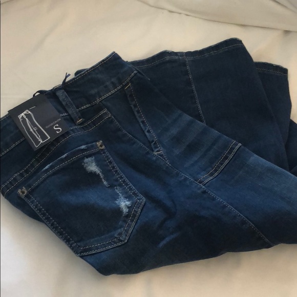 ✨LAST ONE ONLY SIZE SMALL ✨✨PARIS✨Wide leg jeans - Picture 6 of 8